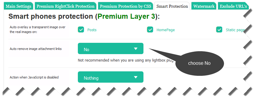 copy-protection-how-to-allow-links-over-images